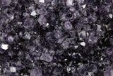 Dark Purple Amethyst Heart - Uruguay #343711-1